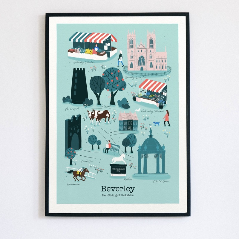 Light Beverley Art Print|A5|A3|A4