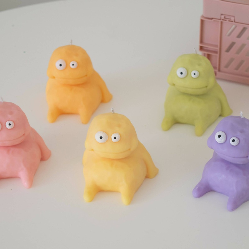 Monster|Yellow|Pink|Lilac|Green|Peach