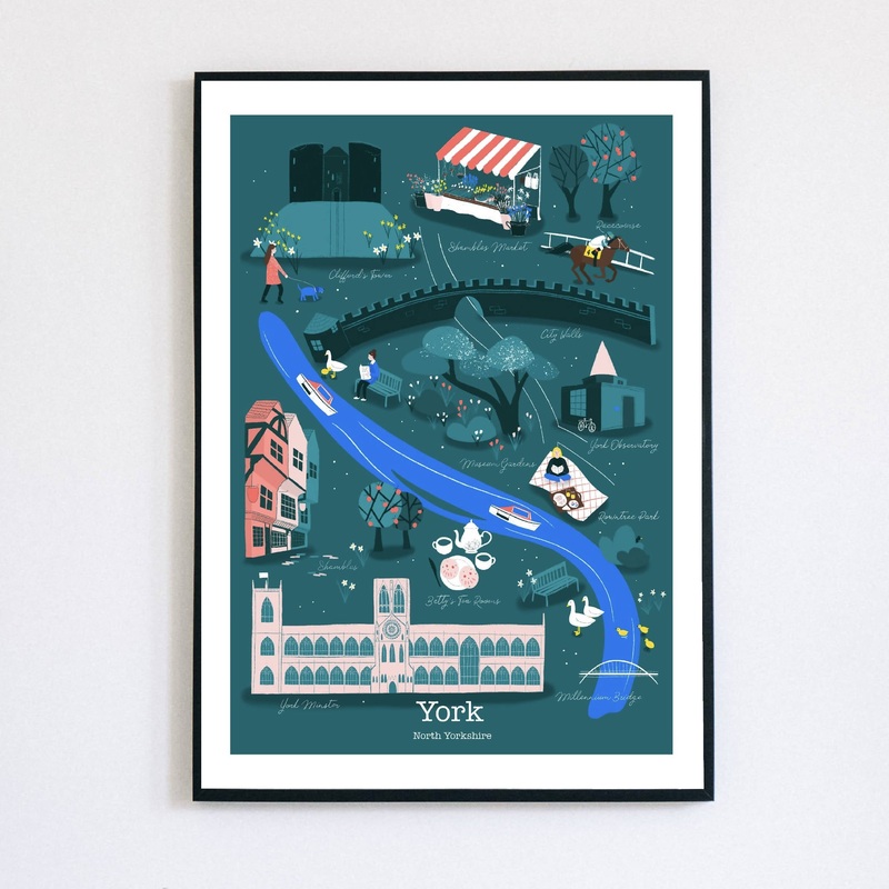 York Art Print|A4|A3