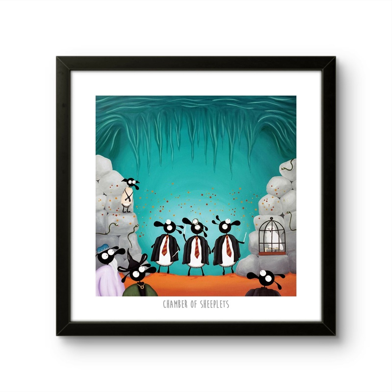 Chamber Of Sheeplets 10 Print
