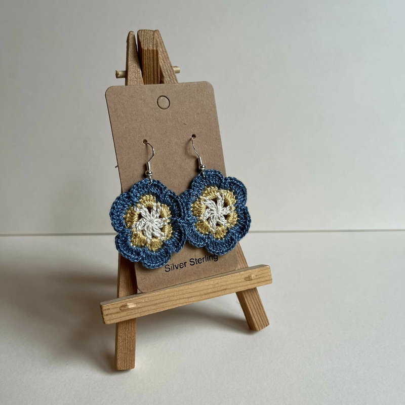 Crochet Boho Earrings