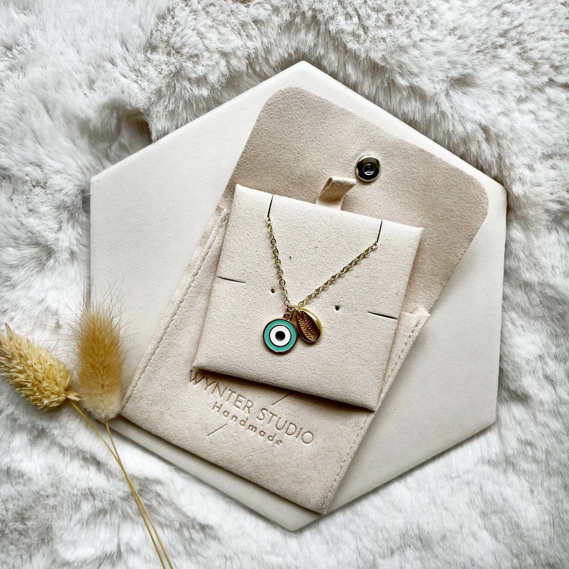 Evil Eye and Cowrie Shell Necklace