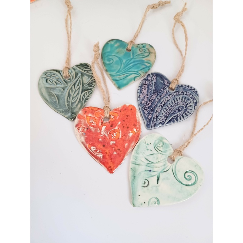Heart small|Pale Turquoise|Red|Green|Dark Turquoise|Blue|White