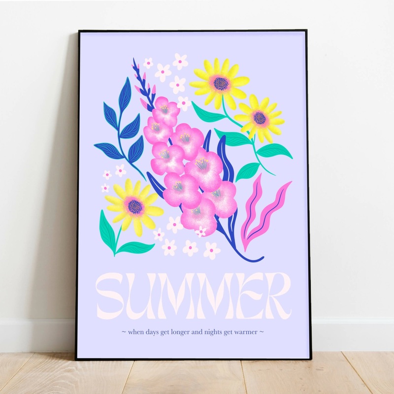 Summer Art Print|A3|A4|A5
