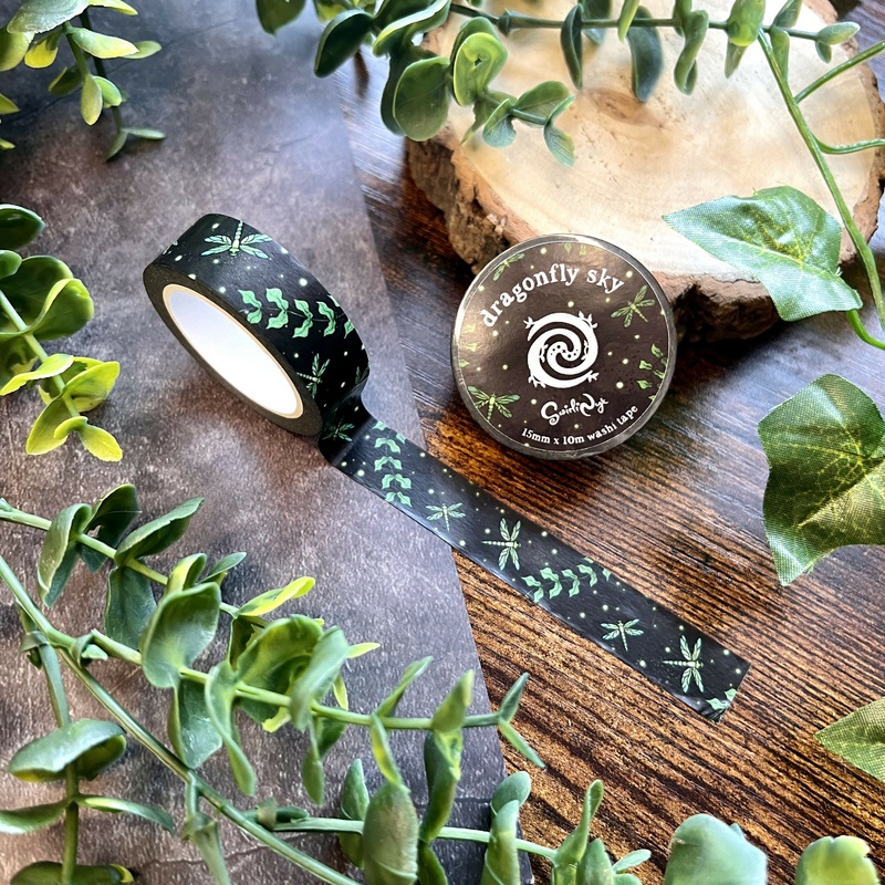 Dragonfly Sky Washi Tape