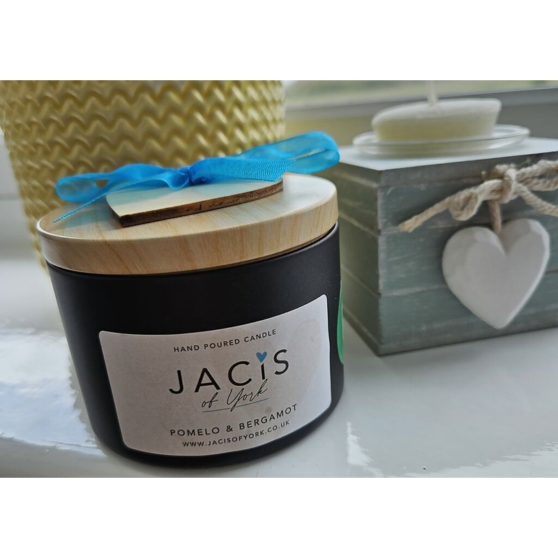 Jacis of York -230ML Scented Botanical Candle – Pomelo & Bergamot