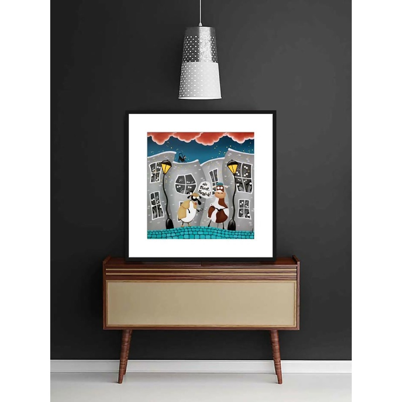 No Sheep, Shearlock! – 20 Framed Limited Edition Print
