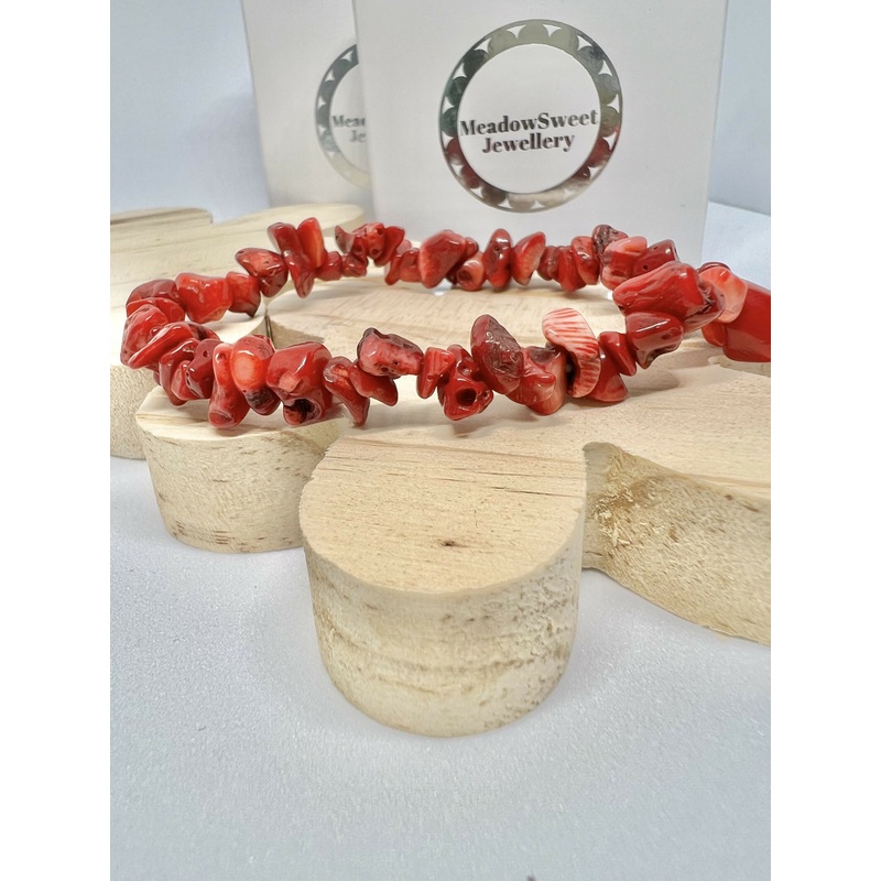 Sea bamboo chip bracelet