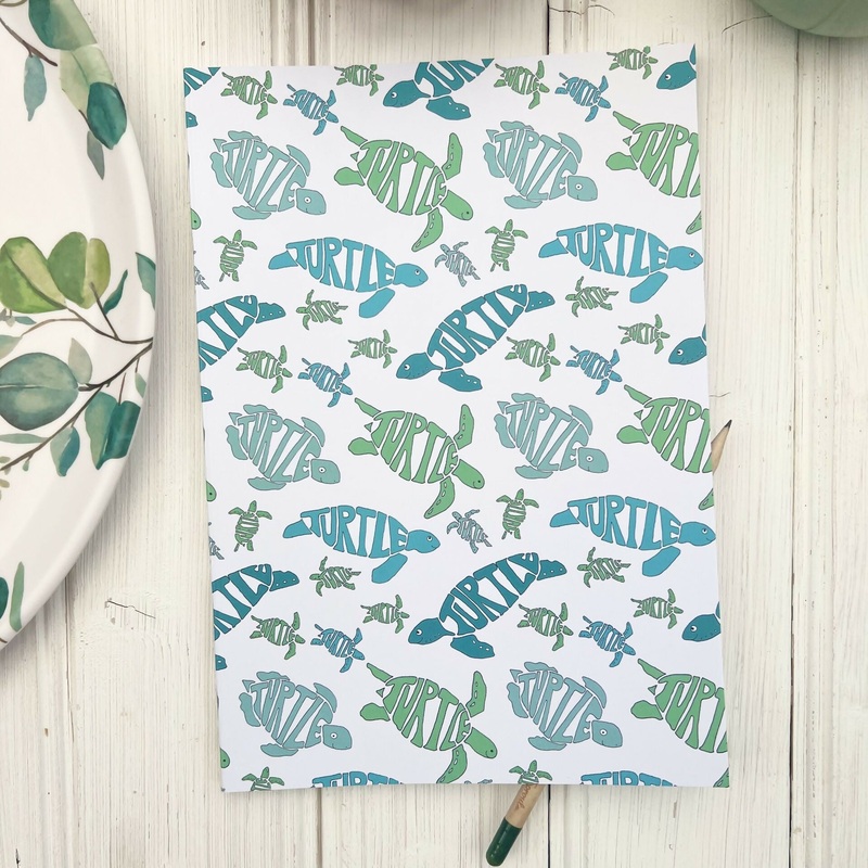 Sea Turtles – Journal Drawing Notebook