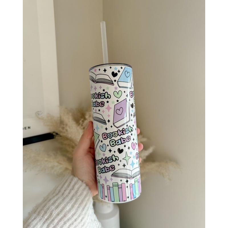 Bookish Babe 20oz Stainless Steel Tumbler