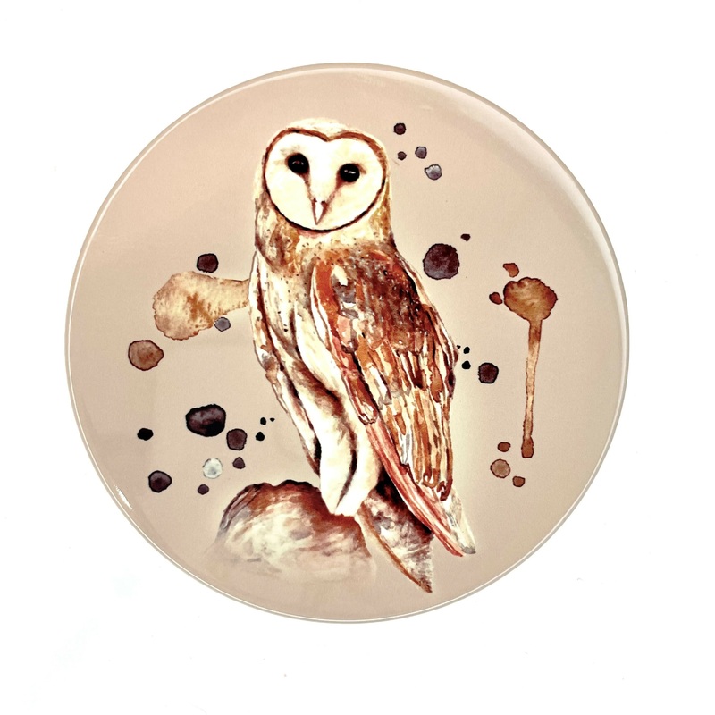 Ceramic Coaster – Owl