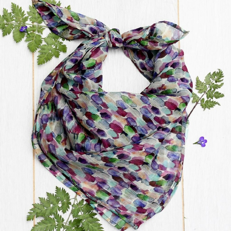Chiffon Silk Neckerchief – Various Designs