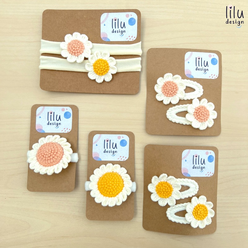 Crochet Hair Accessories – Chamomile