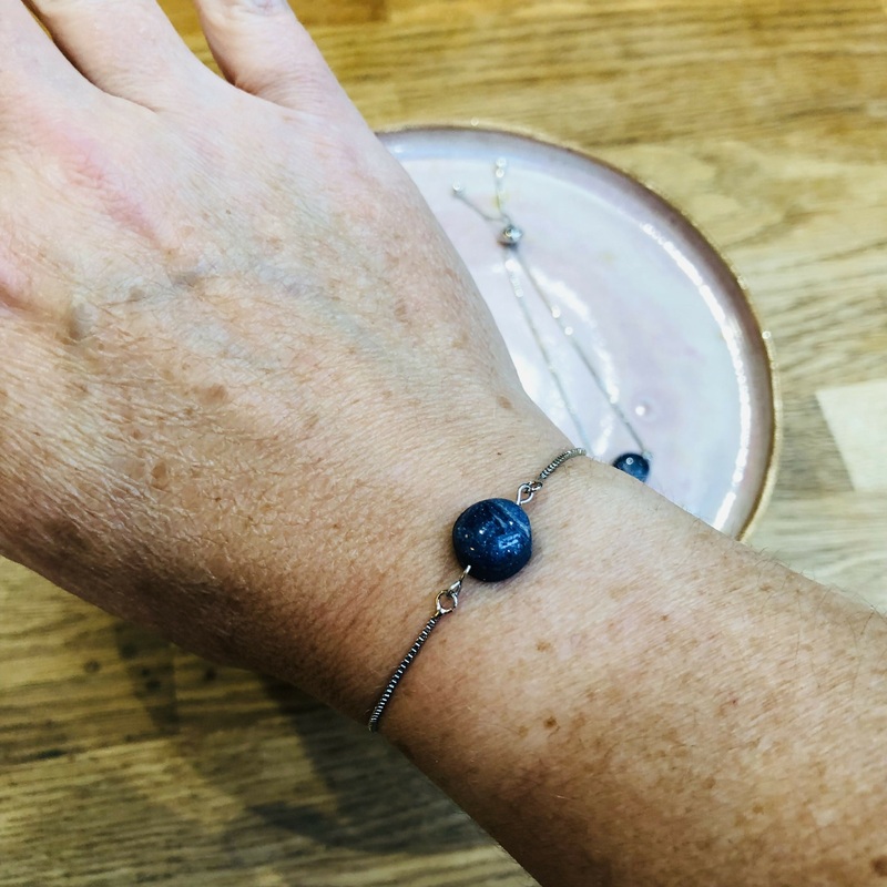 Hand Crafted Polymer Clay Adjustable Bracelet- Various