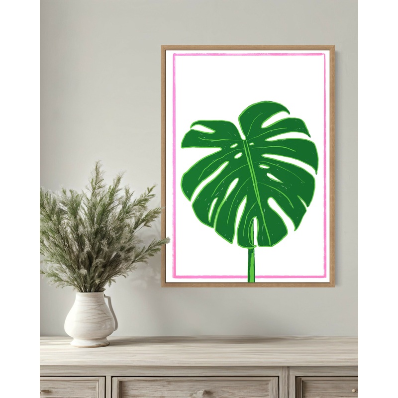 Monstera Leaf Print|A4|A5