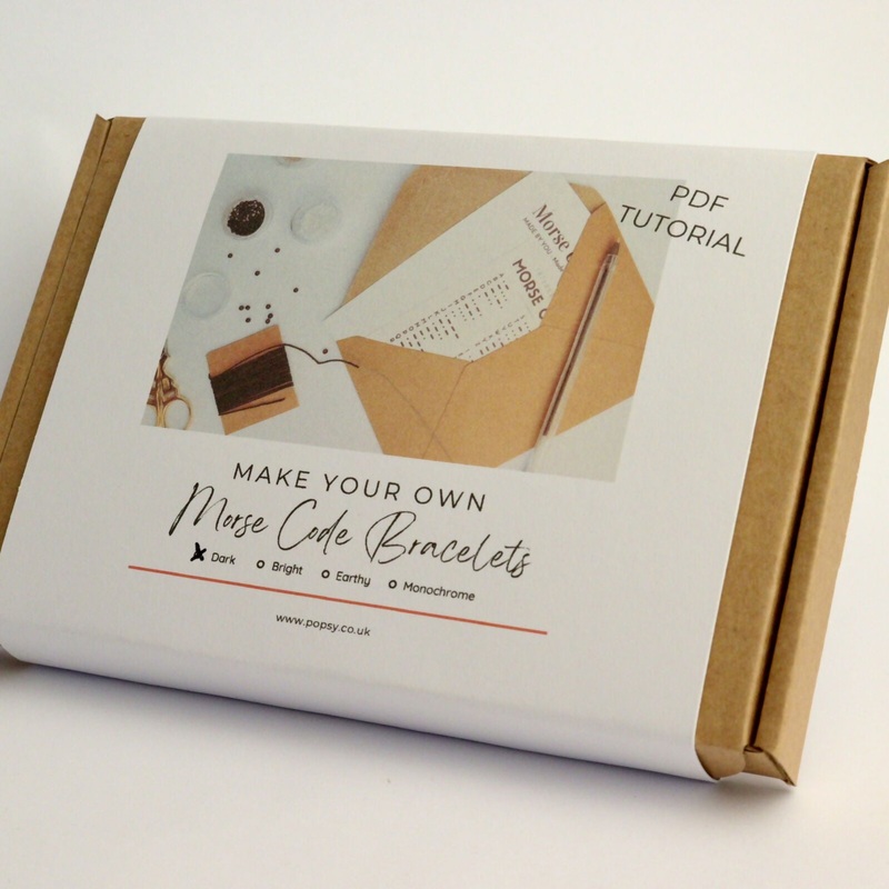 Morse Code DIY Kit|Dark|Bright|Monochrome|Earthy