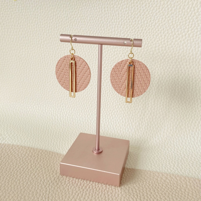 Pink Lantern Earrings