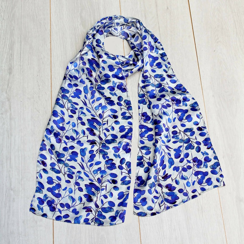 Silk Scarf (Rolled Hem) – Various Designs