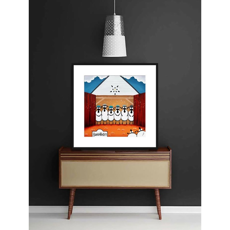 Baaaarnsley – 20 Framed Limited Edition Print