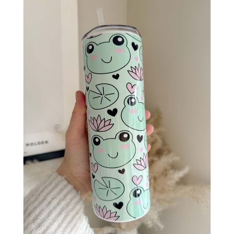 Cute Frog 20oz Stainless Steel Tumbler