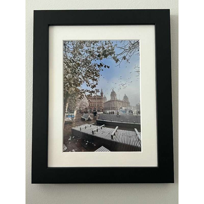 Flight Over Queen Victoria Square, Hull (frame 23×28.5)