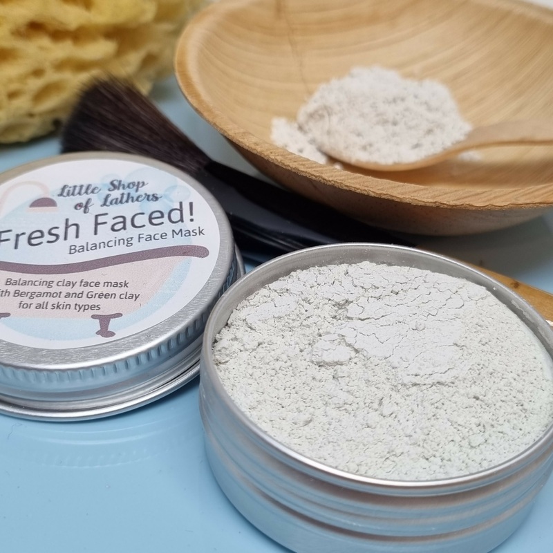 French Clay and Bergamot Essential Oil Face Mask – Balancing