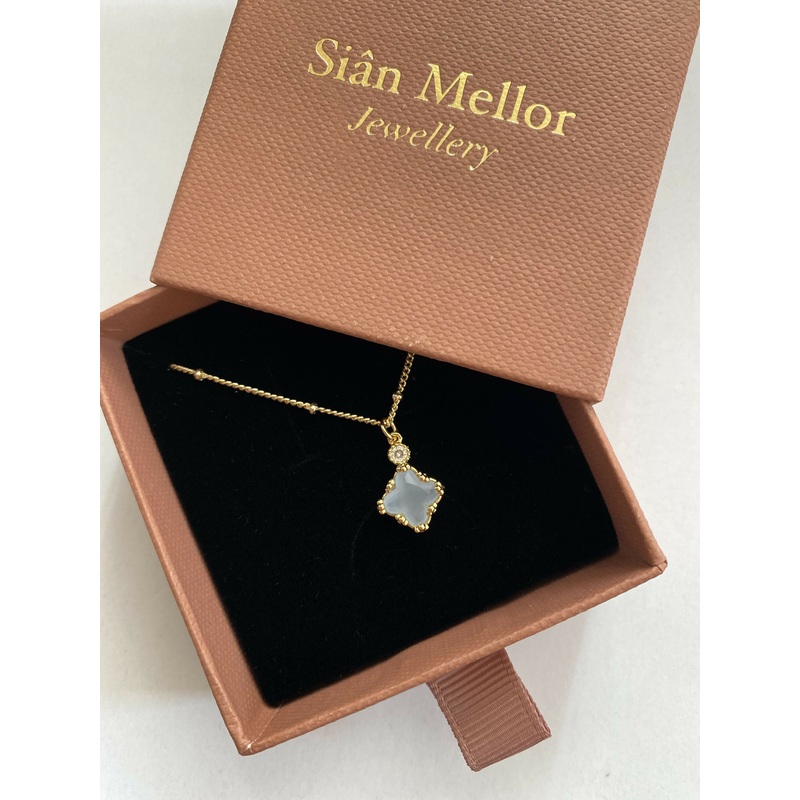 Grey Sparkle Necklace