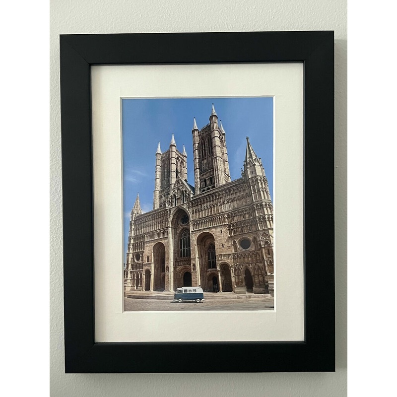 It looks Like A Toy In Comparison To Its Majesty (frame 23×28.5)