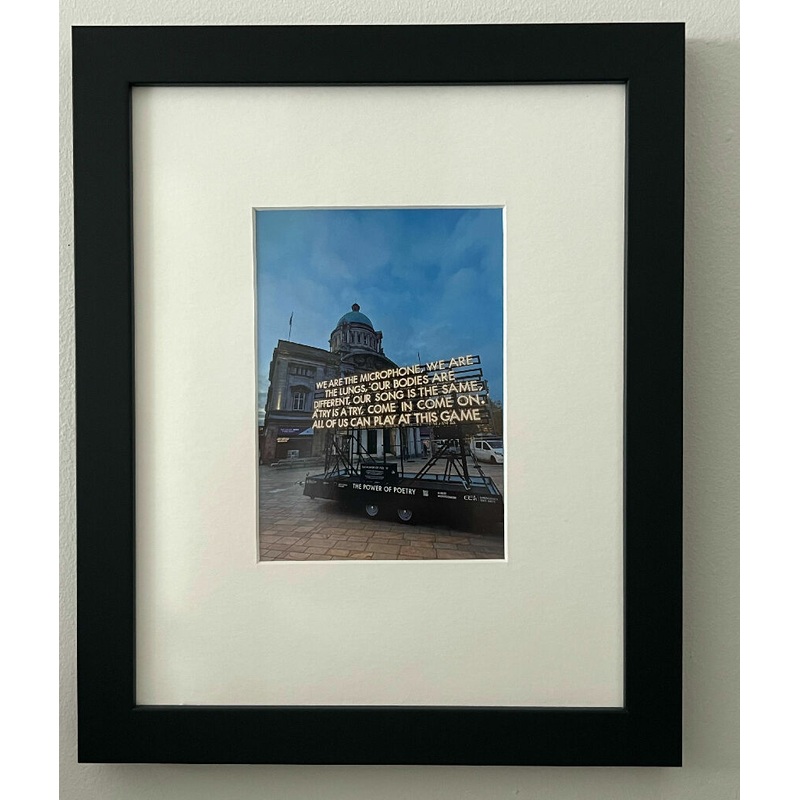 Poetry Of Hull (frame 27×33)