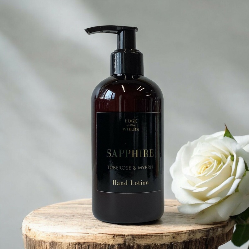 Sapphire – Tuberose & Myrrh Hand Lotion