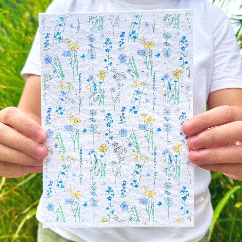Seed Card Print – Wildflowers