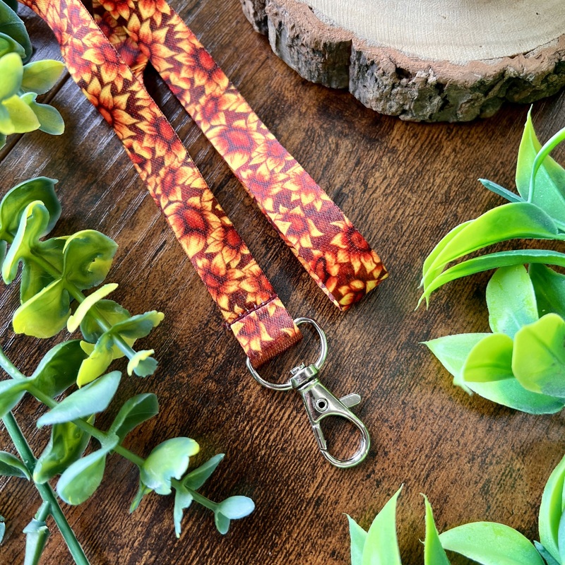 Sunflower Lanyard