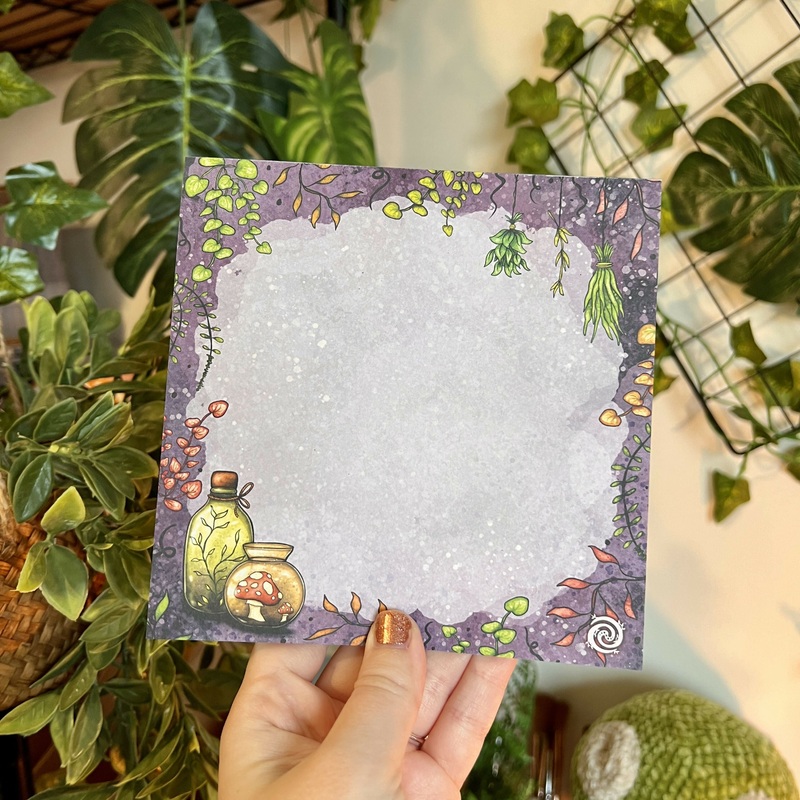 Apothecary Notepad Large