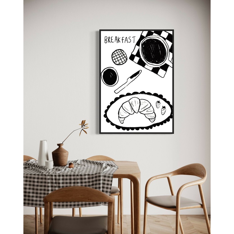 Breakfast Print|A4|A3|A5