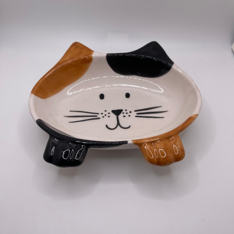 Brown Cat Bowl