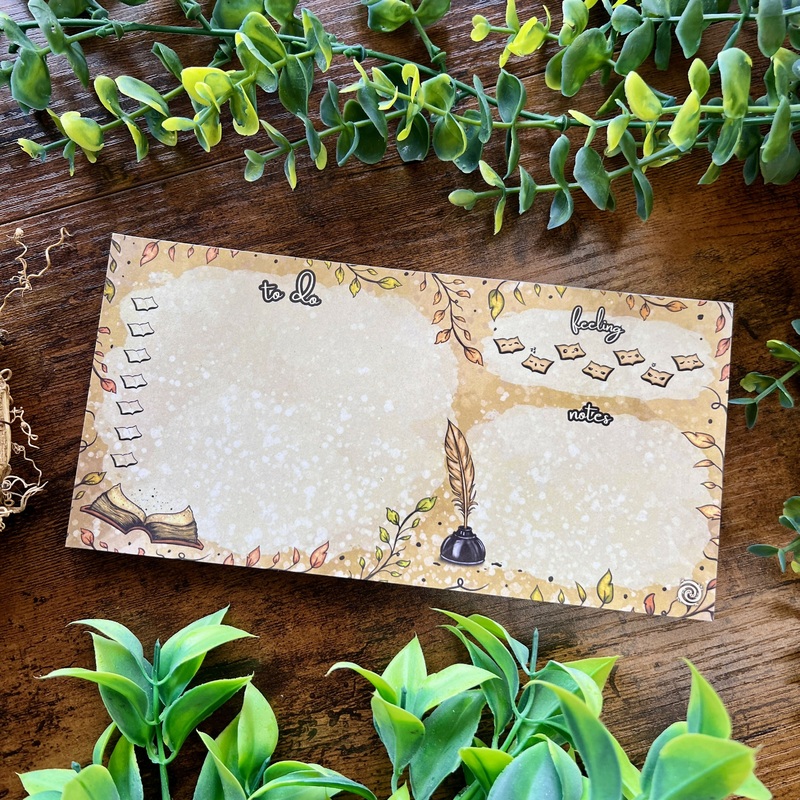 Ink and Quill List Pad