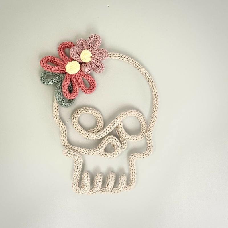Skull & Flowers