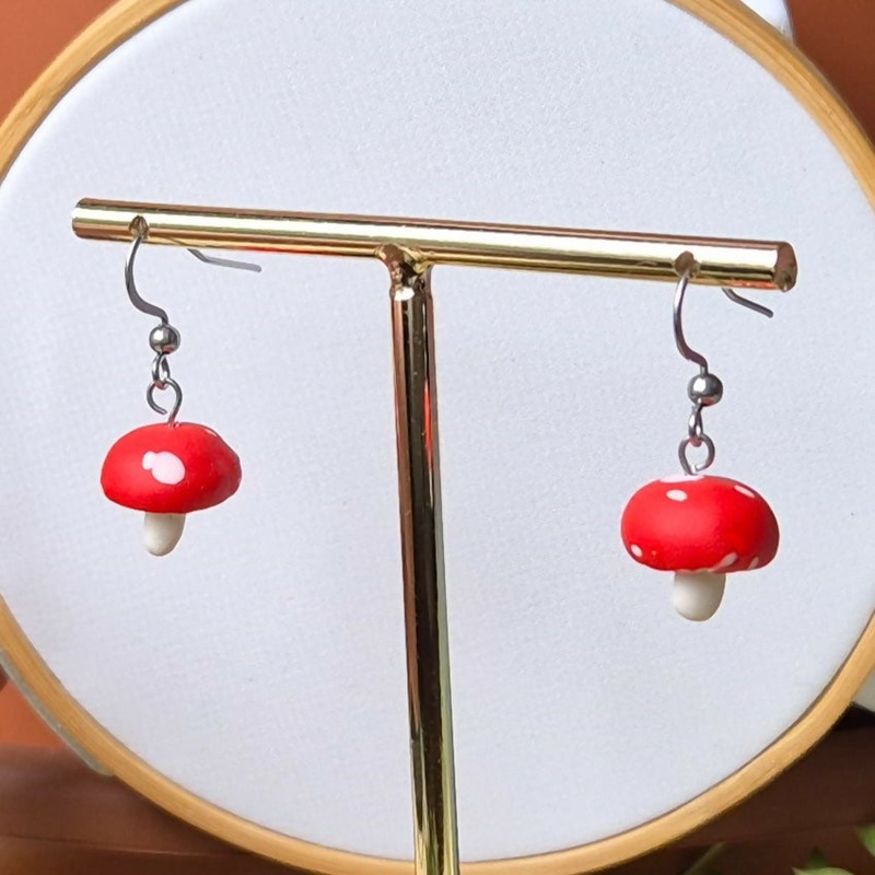 Toadstool Stud Earrings