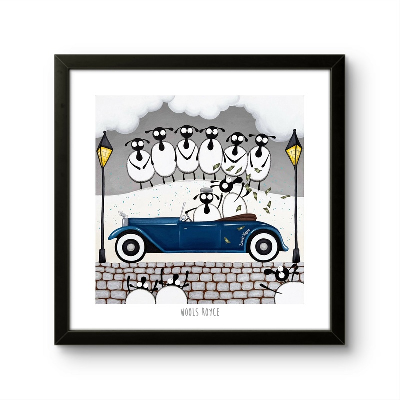 Wools Royce – 10 Print|Print only|Black frame|White frame
