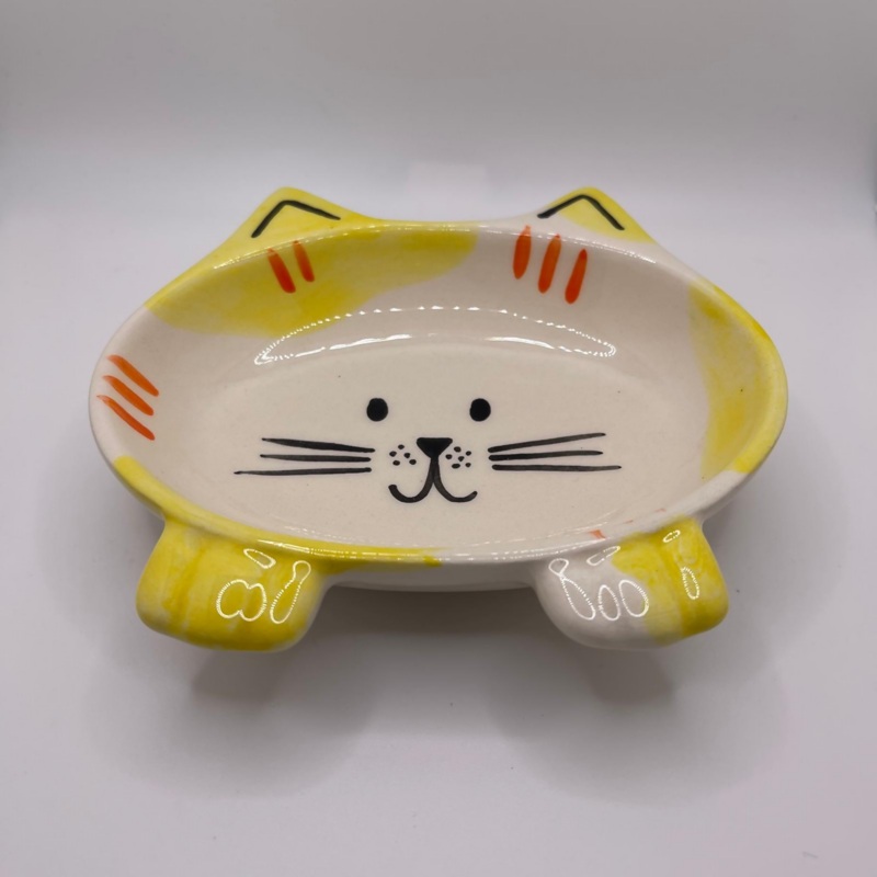 Yellow Cat Bowl