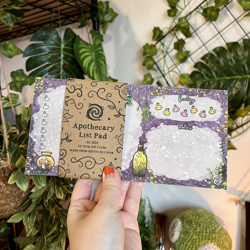 Apothecary List Pad