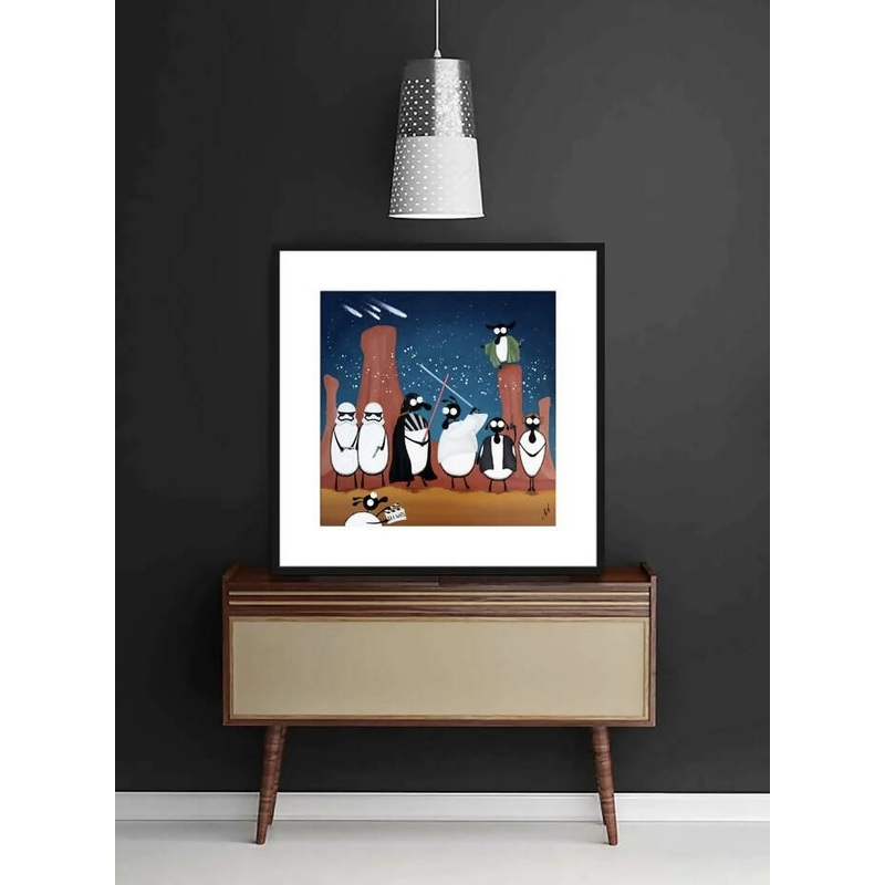 Baa Wars – 20 Framed Limited Edition Print