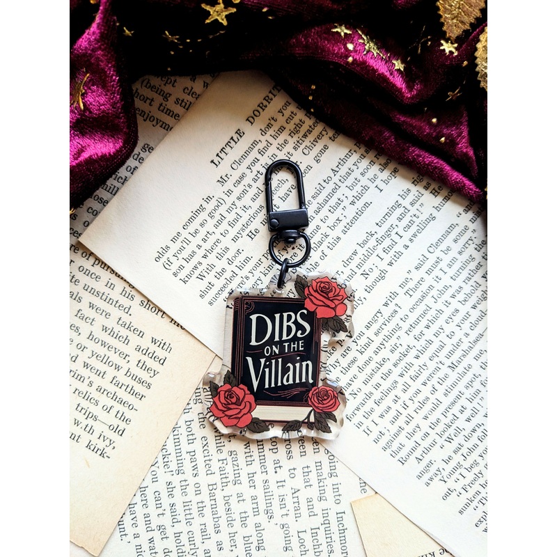 Dibs on the Villain Keyring