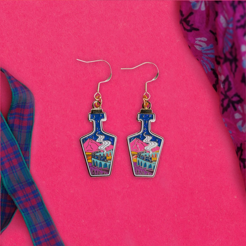 Earrings – Flying Scotsman