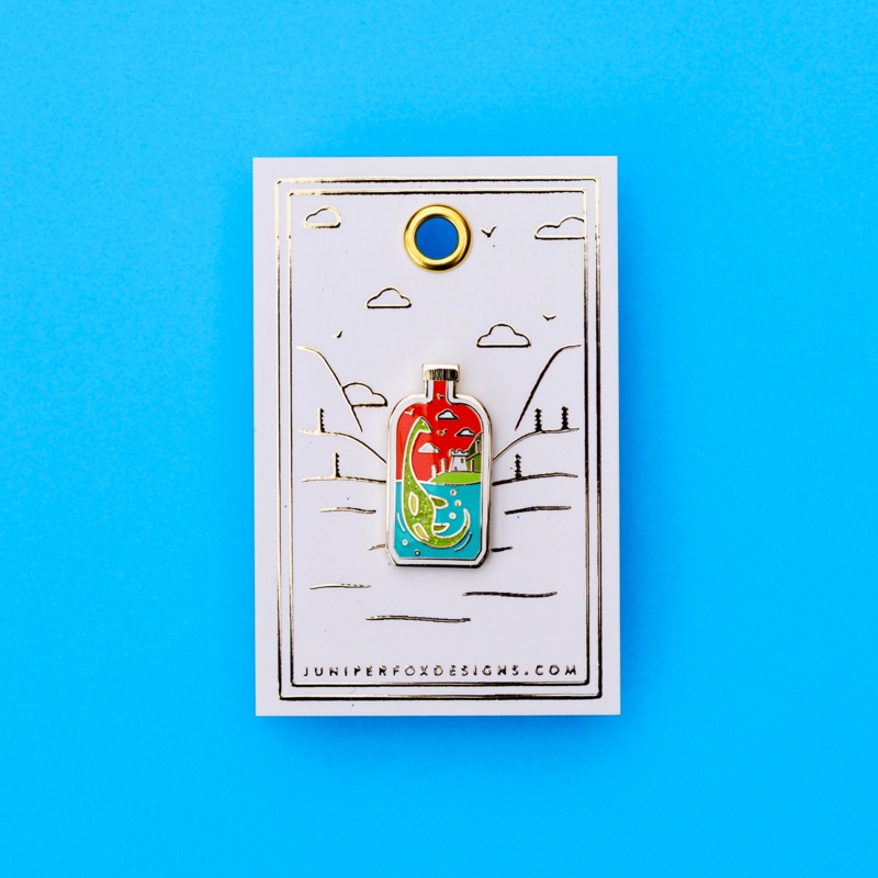 Enamel Pin – Nessie