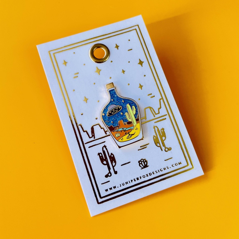 Enamel Pin – UFO
