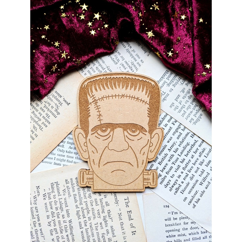 Frankenstein Wooden Bookmark