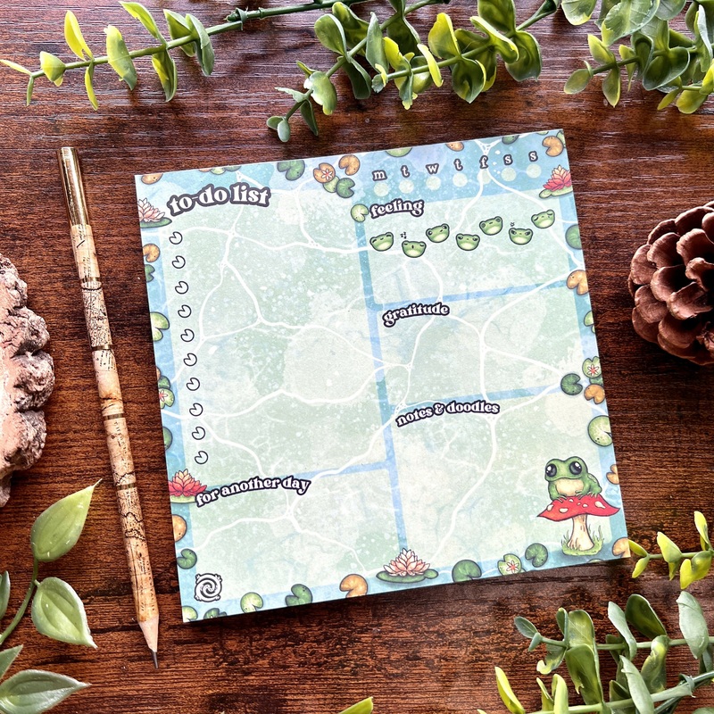 Frog Life Planner Pad