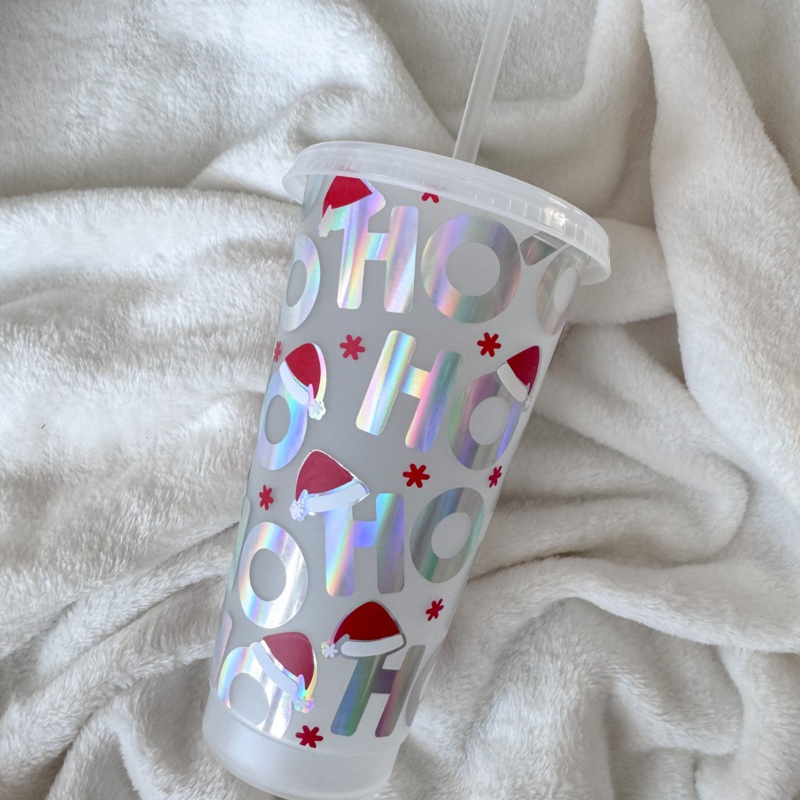 Ho Ho Ho Christmas 24oz Cold Cup