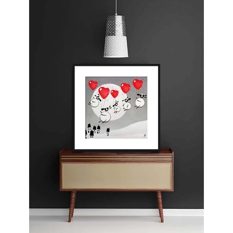 Love Is In The Air – 20 Framed Limited Edition Print